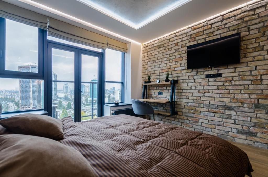 Modern Vip Smart. Lägenhet Kiev Exteriör bild