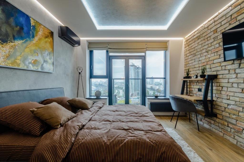 Modern Vip Smart. Lägenhet Kiev Exteriör bild