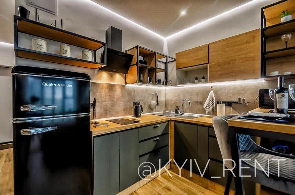 Modern Vip Smart. Lägenhet Kiev Exteriör bild