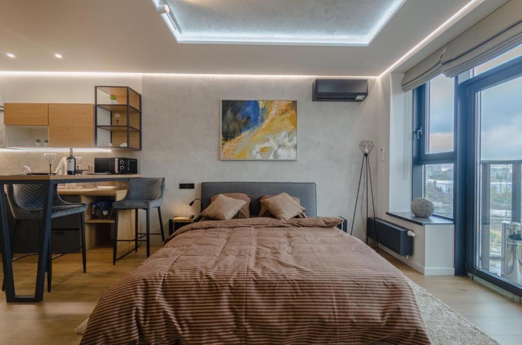 Modern Vip Smart. Lägenhet Kiev Exteriör bild