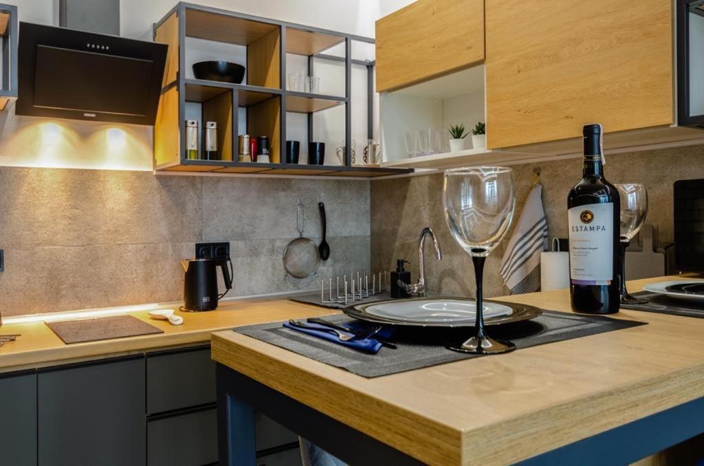 Modern Vip Smart. Lägenhet Kiev Exteriör bild